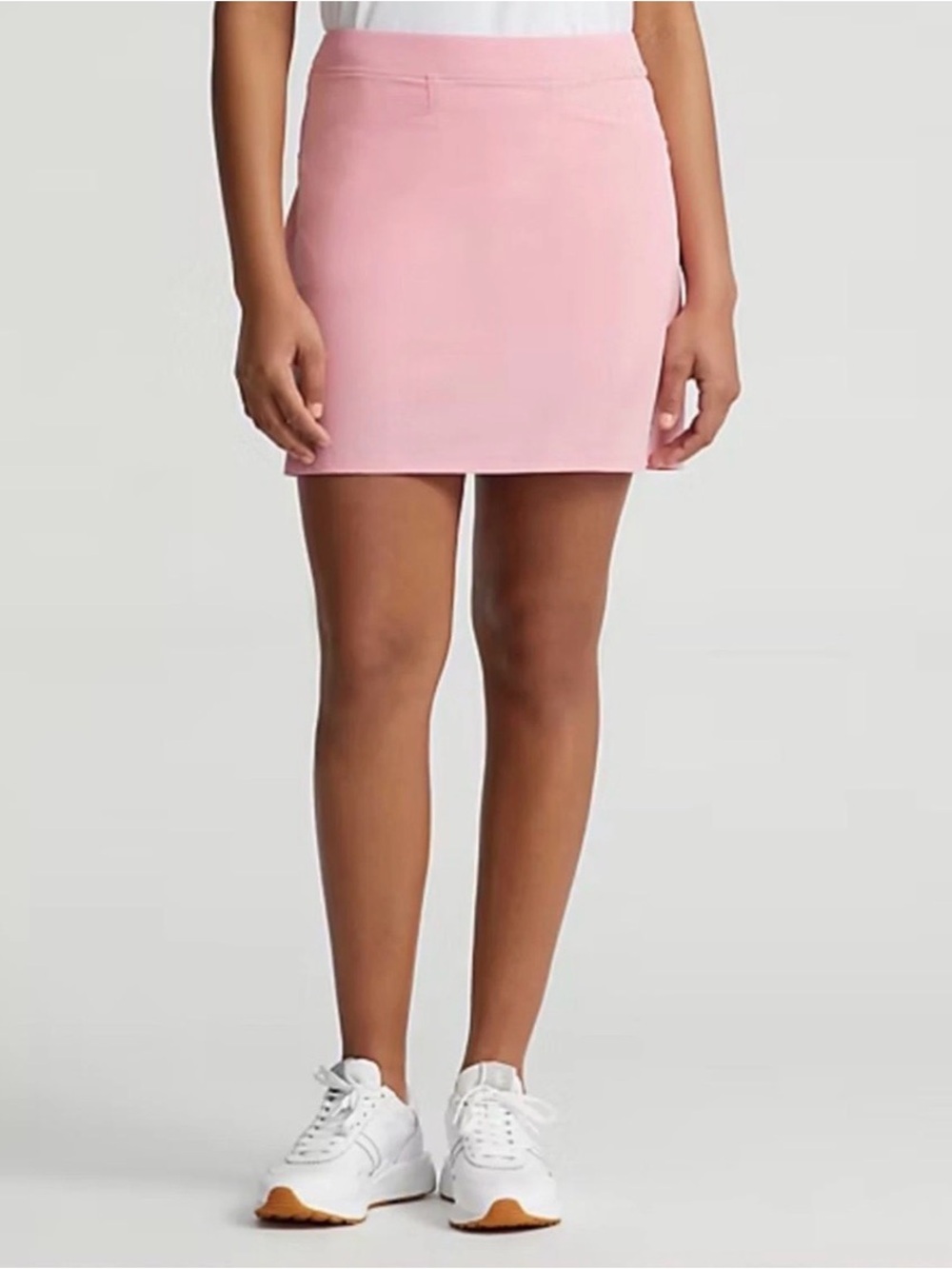 RLX Ralph Lauren Pink Golf Skort Medium Pleated Wrap Tennis Athletic Skirt